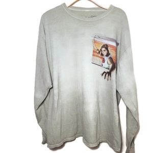 Dua Lipa Long Sleeve Shirt Large